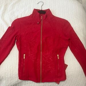 Lululemon Limited Edition Red Define Jacket Cropped